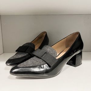 Franco Sarto Tuxedo Style Block Heel